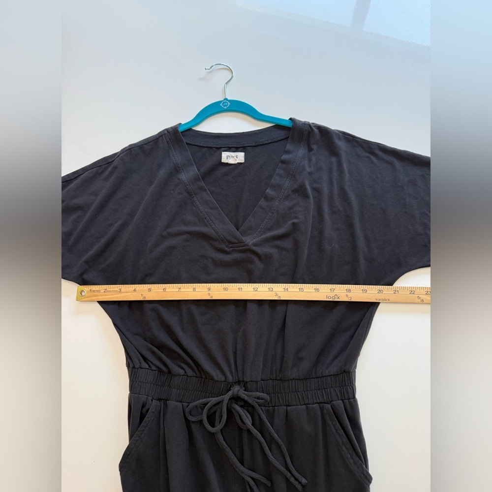Pact Charlie Jumpsuit Black Sz Medium - Picture 5 of 16